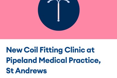 New coil fitting clinic at Pipeland Medical Practice