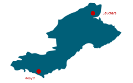 Army Locations in Fife Rosyth and Leuchars